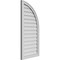 Ekena Millwork Quarter Round Top Right Surface Mount PVC Gable Vent w/ 2"W x 1-1/2"P Brickmould Frame, 20"W x 42"H GVPQR20X4202SN - alternate 4